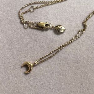 Missoma Lucy Williams Tiny Horn Necklace